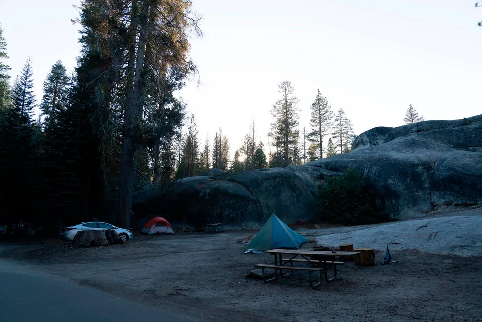 Tamarack Flat Campground Campsite