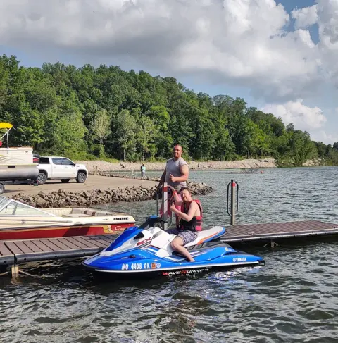 Peoples Creek Boat Ramp Courtesy Dock