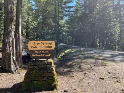 Willamette National Forest recreation area