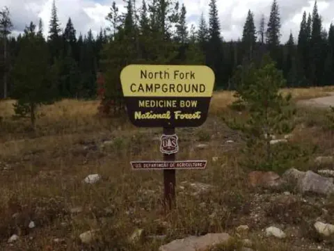 North Fork CG entry