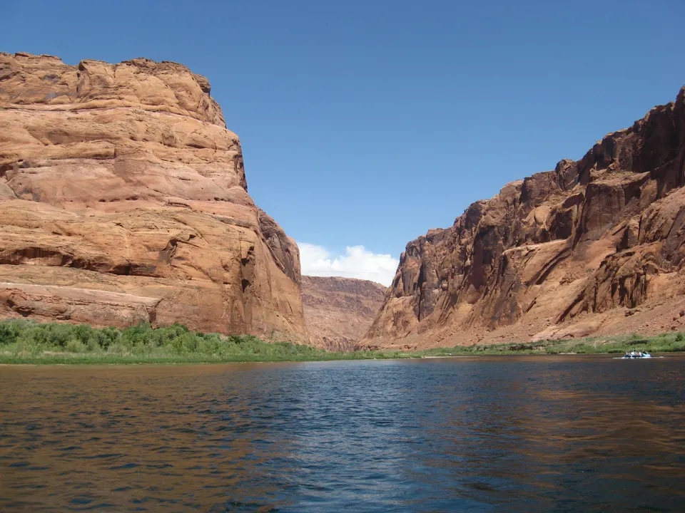 Lees Ferry Upriver Camping - River
