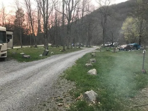 Cranberry Campground campsites