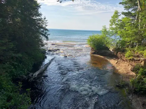 Mouth of Hurricane River