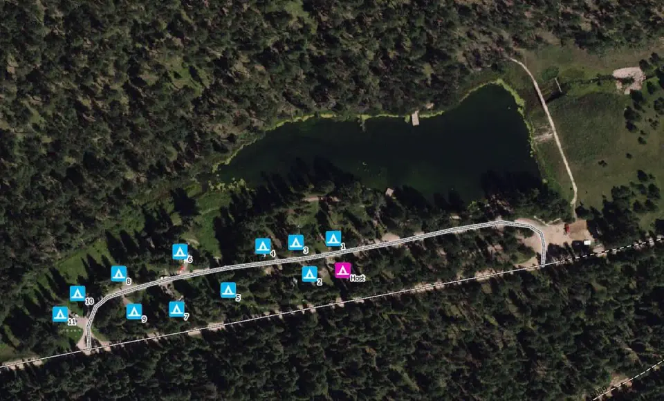 Campground Aerial Map