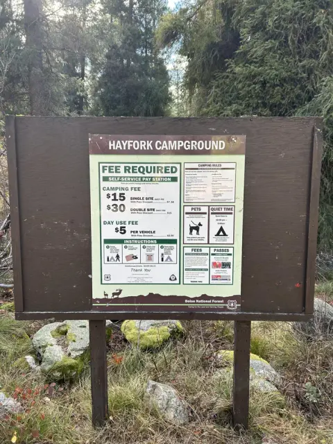 Boise National Forest recreation area