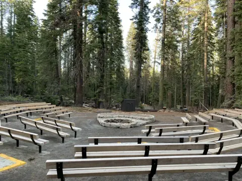 Crane Flat amphitheater.