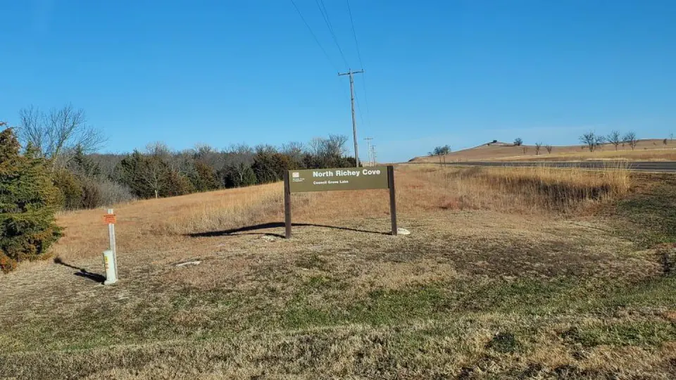 North Richey Cove sign