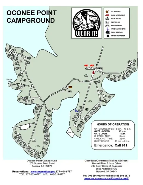 Campground Map