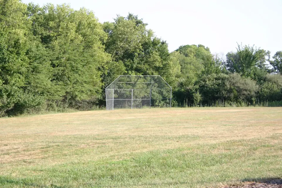 Bloomington West Park Campground softball field