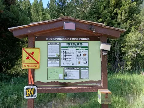Caribou-Targhee National Forest recreation area
