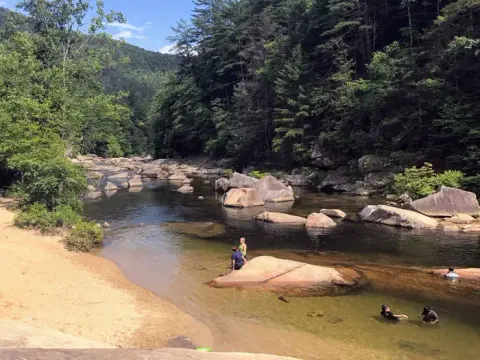 National Forests in North Carolina recreation area