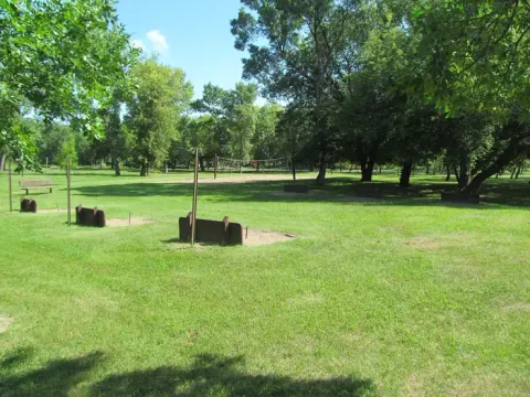 Horseshoe Pits at the Downstream Campground