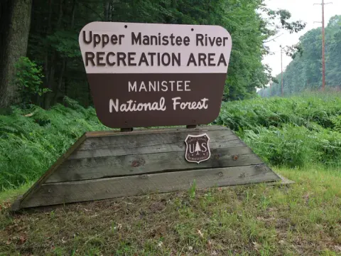 Huron-Manistee National Forests recreation area